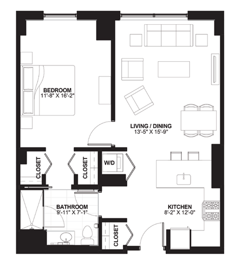423 E Ohio Street 1-2 Beds Apartment for Rent - Photo Gallery 51